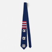 スポーツラインコレクション - メンズサッカー ネクタイ (正面)