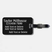 スポーツラゲッジタグ – SRF ラゲッジタグ (裏面横)