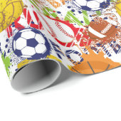 スポーツラッピング紙 ラッピングペーパー (ロールコーナー)