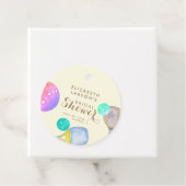 スポーツラバーウォーターカラーピックボールをテーマにしたブライダル フェイバータグ (インサイチュ)