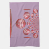 スポーツラバーズクリケットボールプリント キッチンタオル (縦)