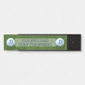 スポーツルームゴルフ機器ロッカーゴルファーパパ サインプレート (正面)