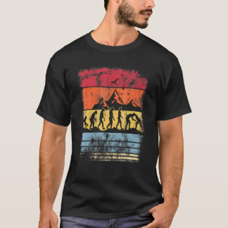スポーツレスリング進化ヒューマンプレイヤーヴィンテージ太陽 Tシャツ