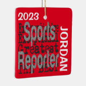 スポーツレポーター超並外カスタム セラミックオーナメント (右)