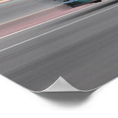 スポーツレーシングカー ポスター (角)