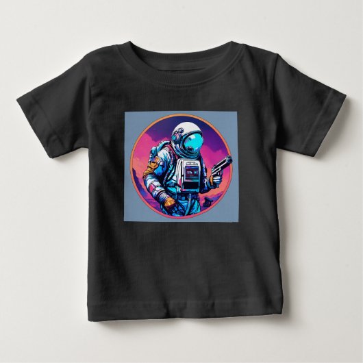 スポーツロゴとエイリアン- Kids Tシャツ (正面)
