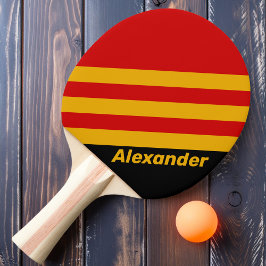 スポーツヴィンテージキャピタルストライプシティ名 卓球ラケット