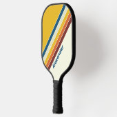 スポーツヴィンテージストライプの5名 ピックルボールラケット (左)