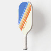 スポーツヴィンテージ海ストライプのサンName Pickle ピックルボールラケット (左)