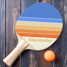 スポーツヴィンテージ海ストライプの太陽と名前