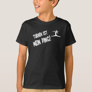 スポーツ体操ことわざデザイン Tシャツ