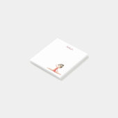 スポーツ体操選手がスプリットを行パーソナライズされたう ポストイット (アングル)