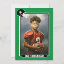 スポーツ写真サッカー誕生日パーティー