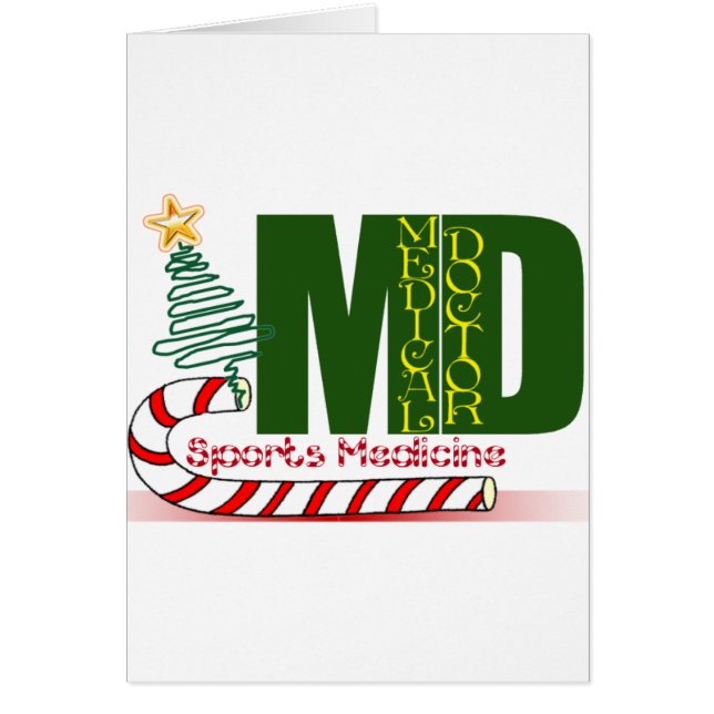 スポーツ医学のクリスマスMD (正面)