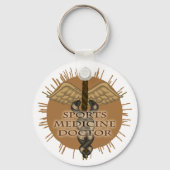 スポーツ医学ドクターカドゥセウスのキーチェーン キーホルダー (正面)