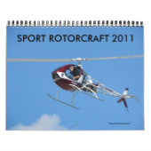 スポーツ回転翼航空機2011 カレンダー (カバー)