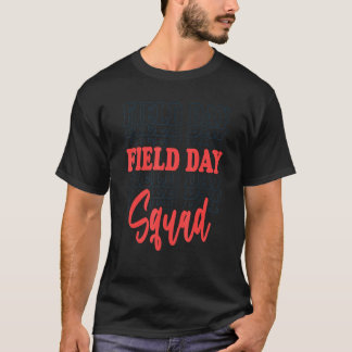 スポーツ大会のチームの先生と生徒 クールな学校最後の日 S Tシャツ