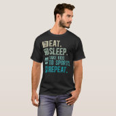 スポーツ大好きパパ スポーツ父 スポーツ Tシャツ (正面フル)