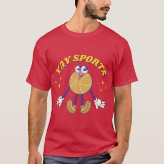 スポーツ大好き バスケットボール エディション Tシャツ
