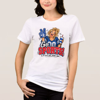スポーツ女子Tシャツ トライブレンドTシャツ