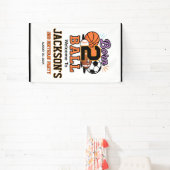 スポーツ好きな男の子のための2歳の誕生日パーティー Born 2 Ball 横断幕 (インサイチュ)