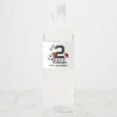 スポーツ好きな2歳の誕生日お祝いに Born 2 Ball ペットボトルラベル (正面)