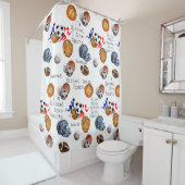 スポーツ子供用シャワーカーテン シャワーカーテン (インサイチュ)