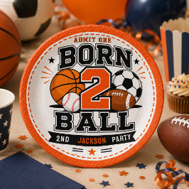 スポーツ少年に生まれて スポーツボーイ2歳の誕生日会 ペーパープレート