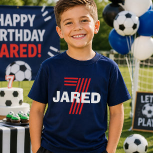 スポーツ少年7歳の誕生日 Tシャツ