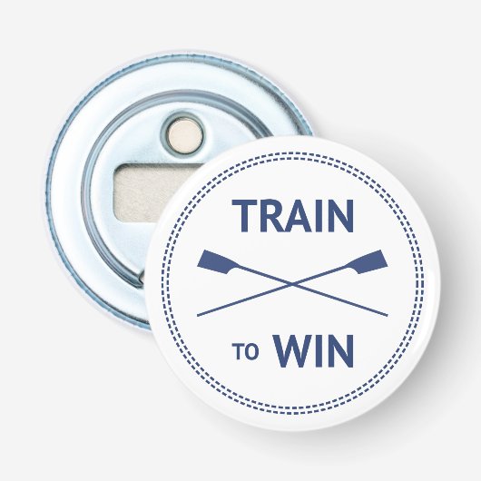 スポーツ引用文ボートに勝つために訓練やる気を起こさせる 栓抜き (正面)