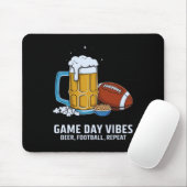 スポーツ応援 ビール マウスパッド (マウス)