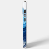 スポーツ愛好家のためのエネルギッシュ・ブルー Case-Mate iPhoneケース (裏面 / 左)