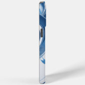 スポーツ愛好家のためのエネルギッシュ・ブルー Case-Mate iPhoneケース (裏面 / 右)