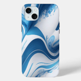 スポーツ愛好家のためのエネルギッシュ・ブルー iPhone 15 MINIケース