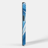 スポーツ愛好家のためのエネルギッシュ・ブルー Case-Mate iPhoneケース (裏面 / 右)