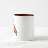 スポーツ愛好家のためのトリプル脅威バスケットボールギフトパパ マグカップ (中央)