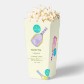 スポーツ愛好家の水の色のピックボールをテーマ結婚にした フェイバーボックス (はじけた状態)