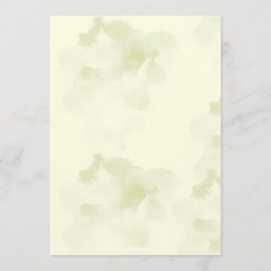 スポーツ愛好家の水の色のピックボールをテーマ結婚にした メニュー (裏面)