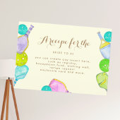 スポーツ愛好家の水彩画　ピックルボールにインスパイアされたウェディング エンクロージャーカード