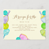 スポーツ愛好家の水彩画 ピックルボールにインスパレーションされたウェディング エンクロージャーカード (正面)