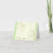 スポーツ愛好家の水彩画 ピックルボールにインスパレーションされたウェディング サンキューカード (裏面)