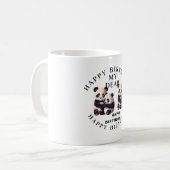 スポーツ愛好家デザインフィットネスとスポーツアイコン コーヒーマグカップ (正面左)