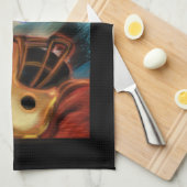 スポーツ戦士 キッチンタオル (四つ折り)