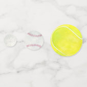 スポーツ数々のボールキッド誕生日パーティーアスレチックおもしろい コンフェッティ (裏面)