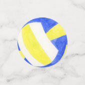 スポーツ数々のボールキッド誕生日パーティーアスレチックおもしろい コンフェッティ (スモール正面)