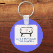 スポーツ最高のは四方八方に分かれる キーホルダー (正面)