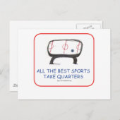 スポーツ最高のは四方八方に分かれる ポストカード (正面/裏面)