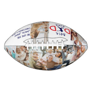 スポーツ最高のパパEver Photo Collage Faters Day アメリカンフットボール