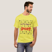 スポーツ楽しむグラフィックス Tシャツ (正面フル)