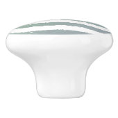 スポーツ機器グリーングレー水カラーストライプ セラミックノブ (側面)